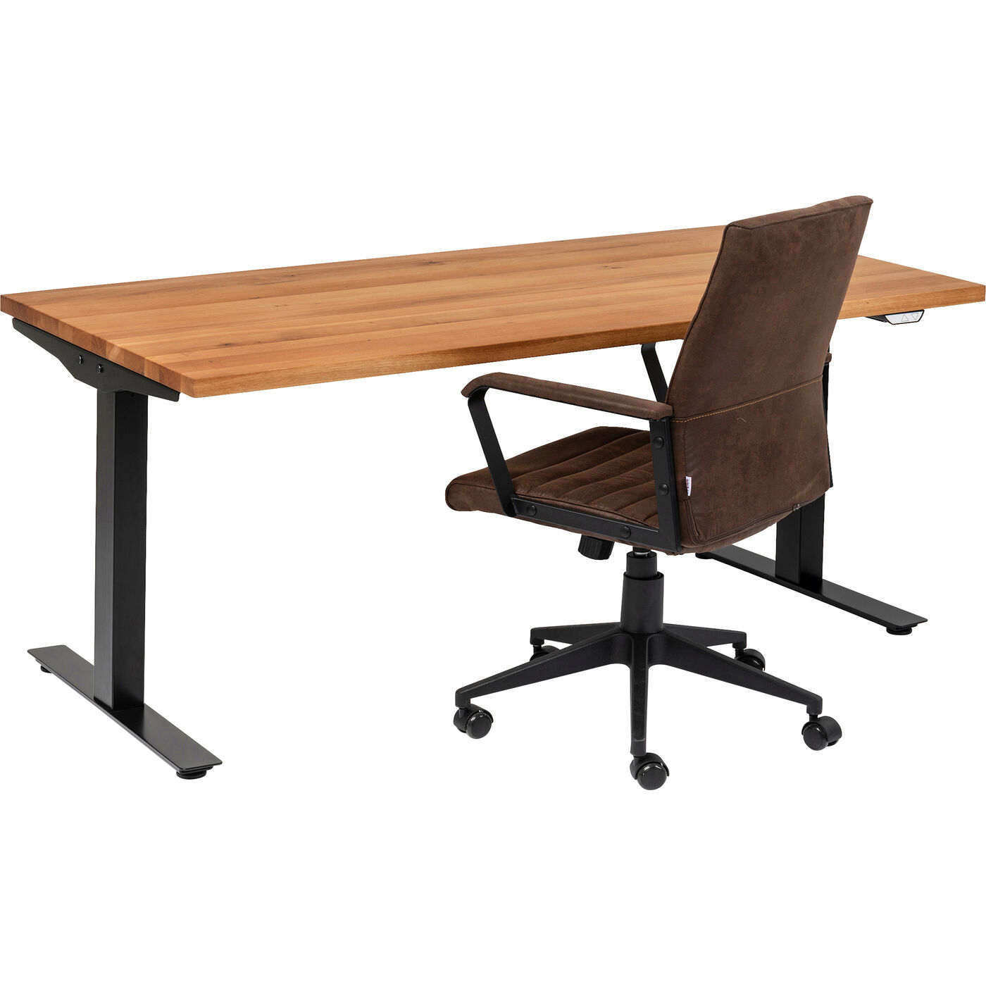 Стол письменный Office Jackie Oak Black 180x90 см