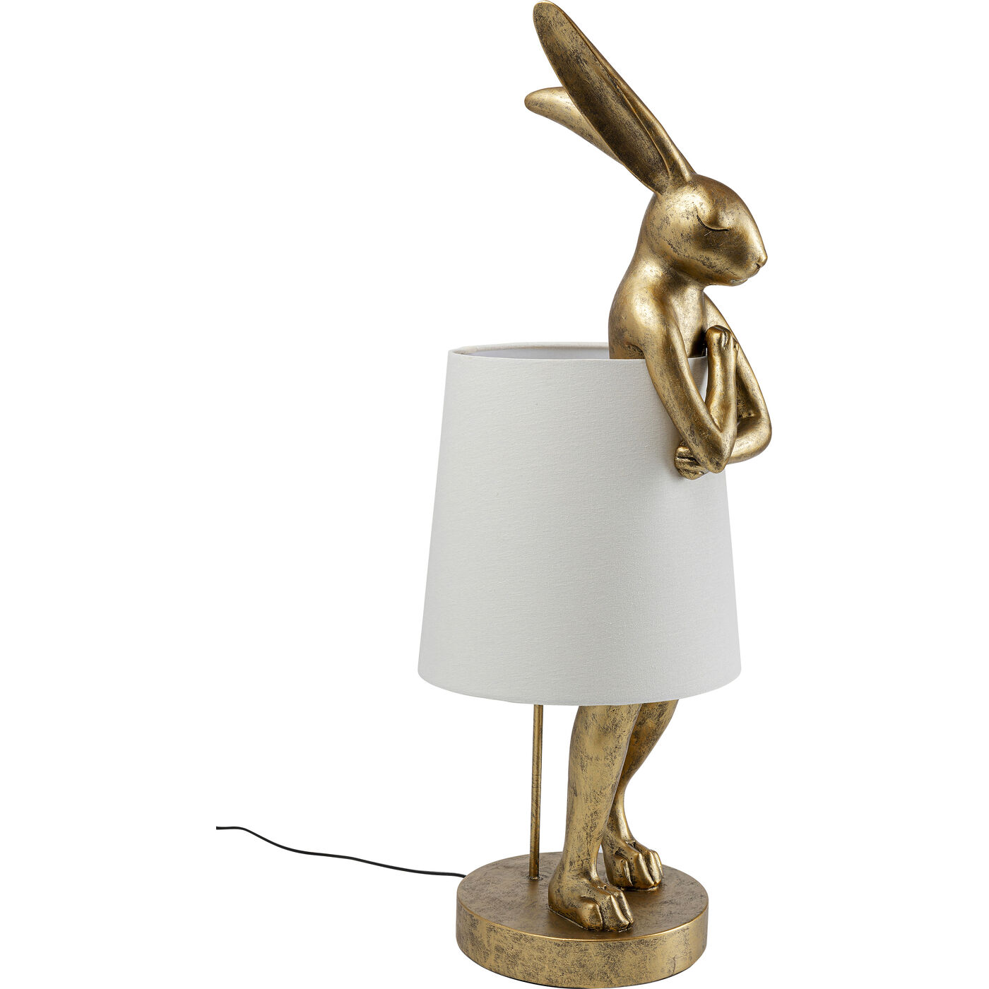 Светильник настольный Animal Rabbit Gold 88 см