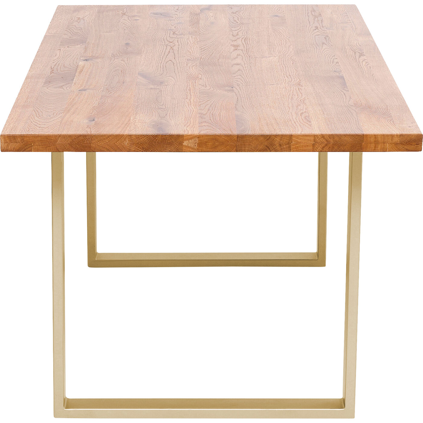 Стол Jackie Oak Brass 200x100 см
