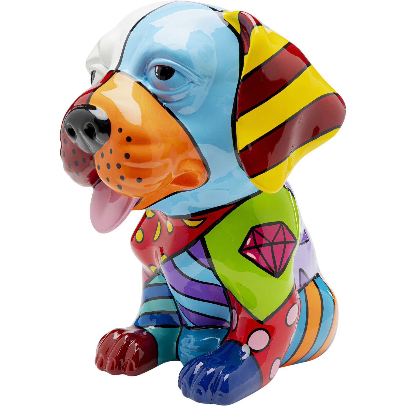 Фигура декоративная Dog Patchwork 35 см