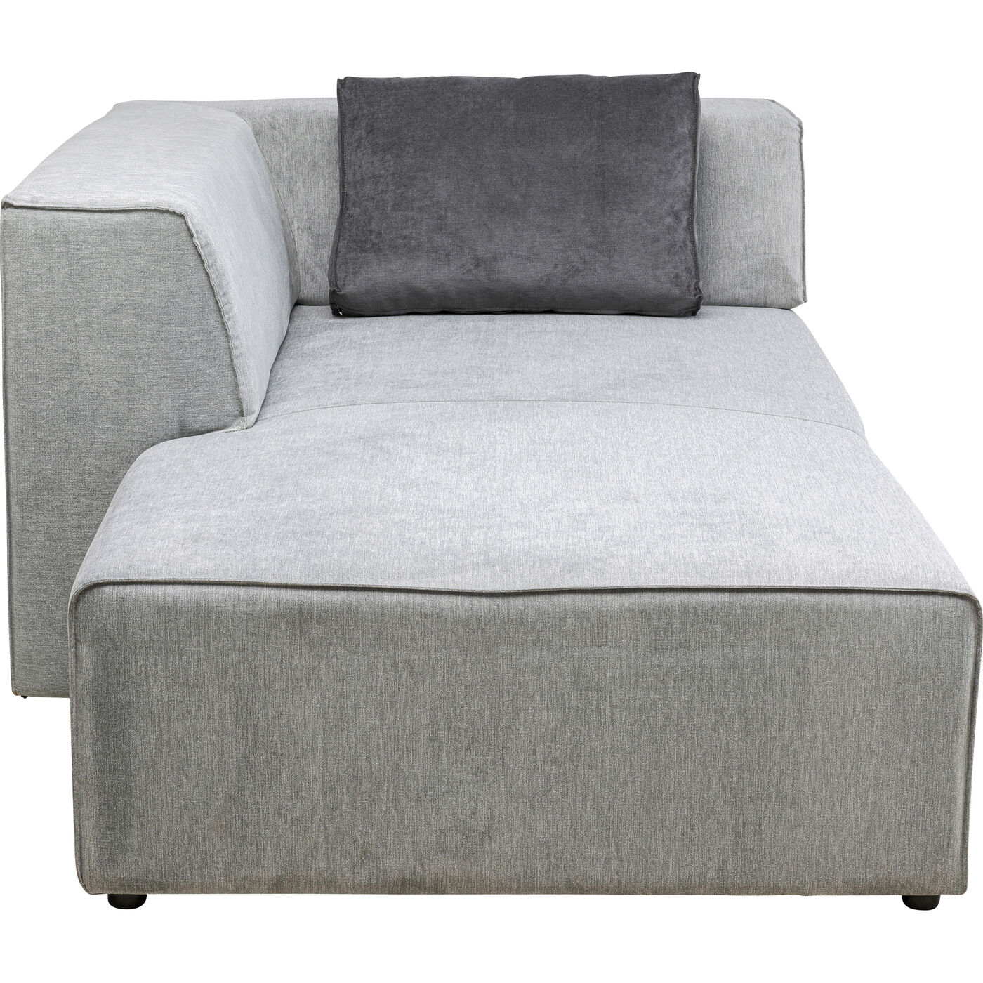 Оттоманка левостороняя Infinity Elements Grey Left