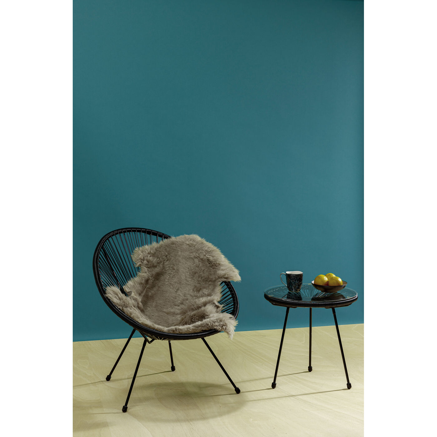 Ковер-шкура Heidi Grey 85x60 см