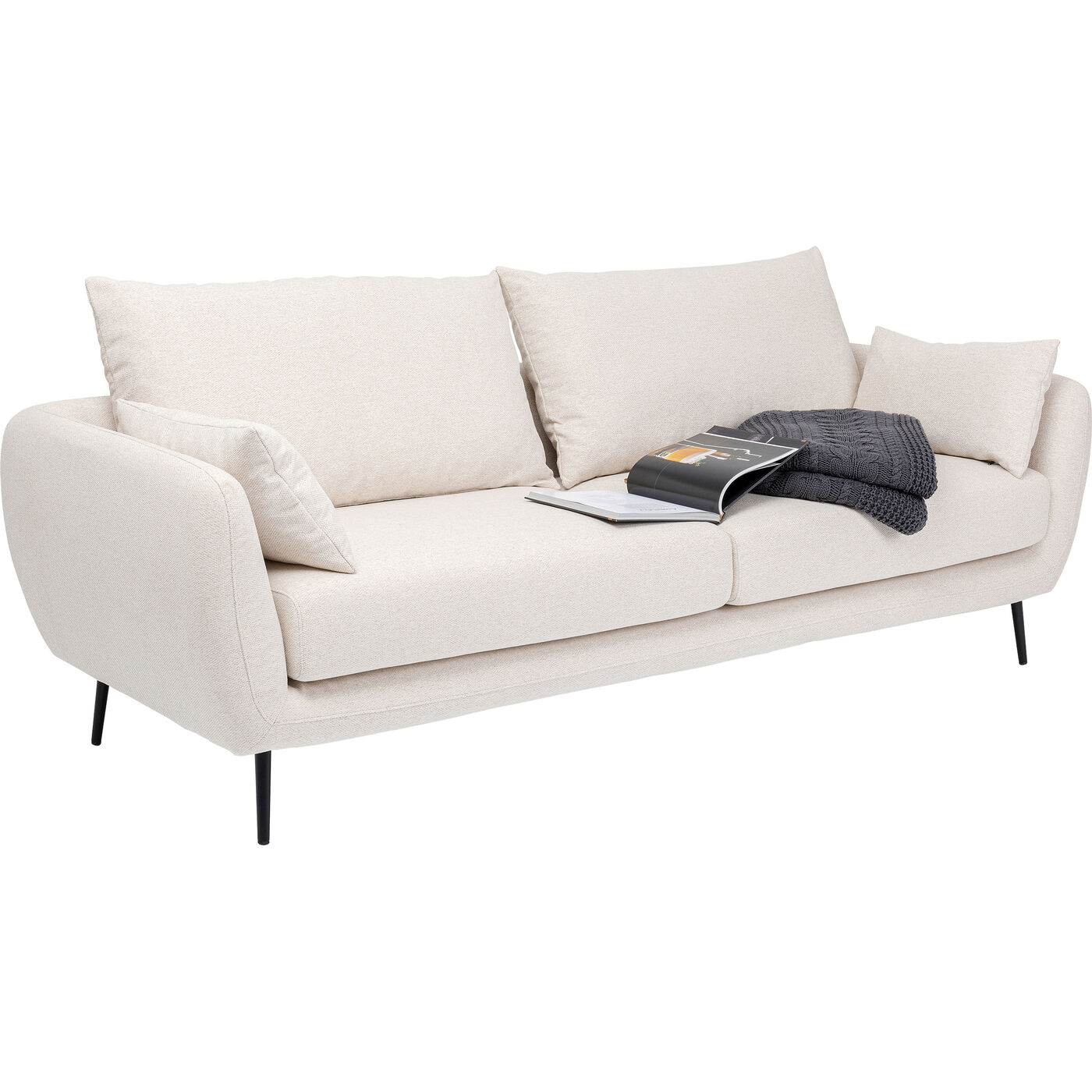 Диван двухместный Amalfi 2-Seater Cream 220 см