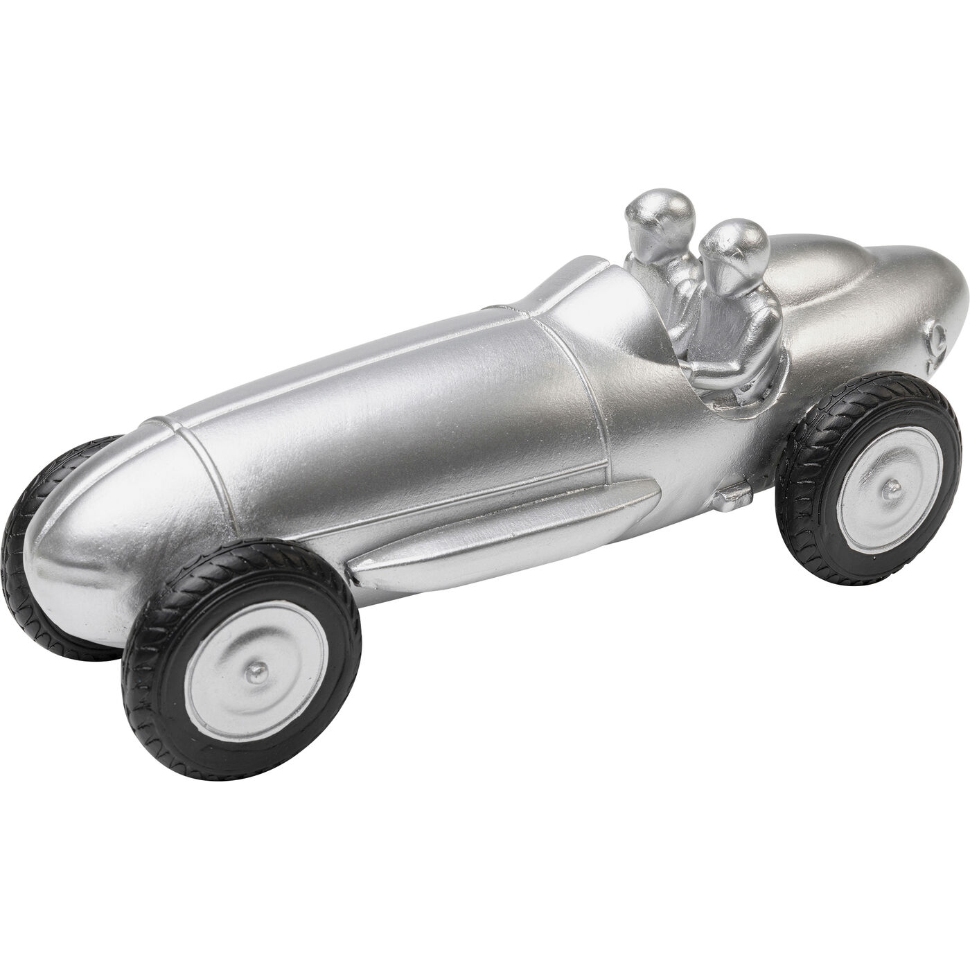 Объект декоративный Racing Car Silver 9 см