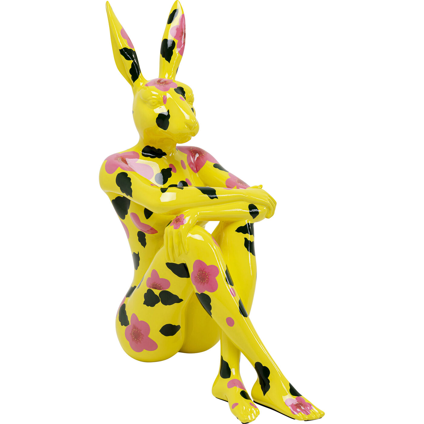 Фигура декоративная Gangster Rabbit Yellow 80 см