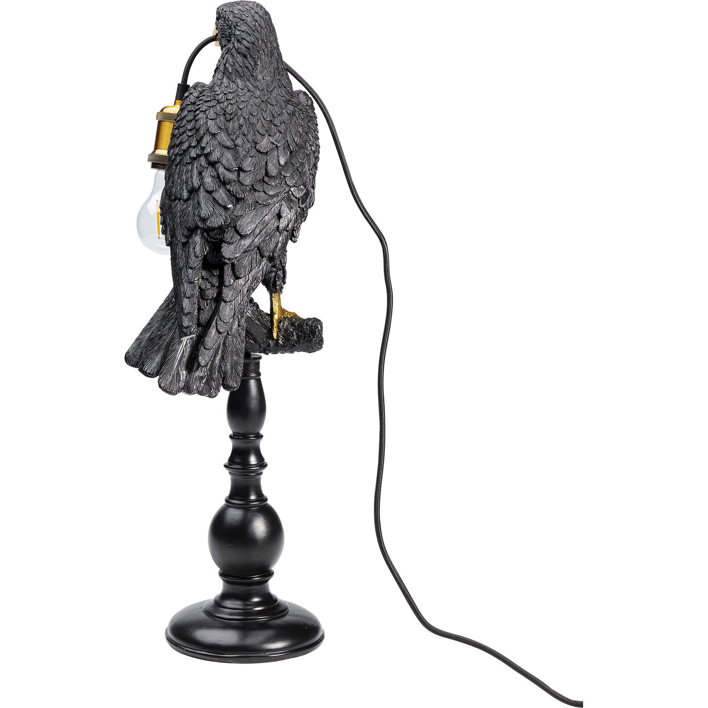 Светильник настольный Sitting Crow Mat Black