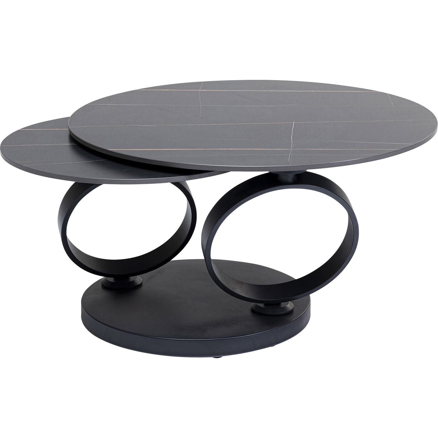 Стол кофейный Beverly black 133x80 см