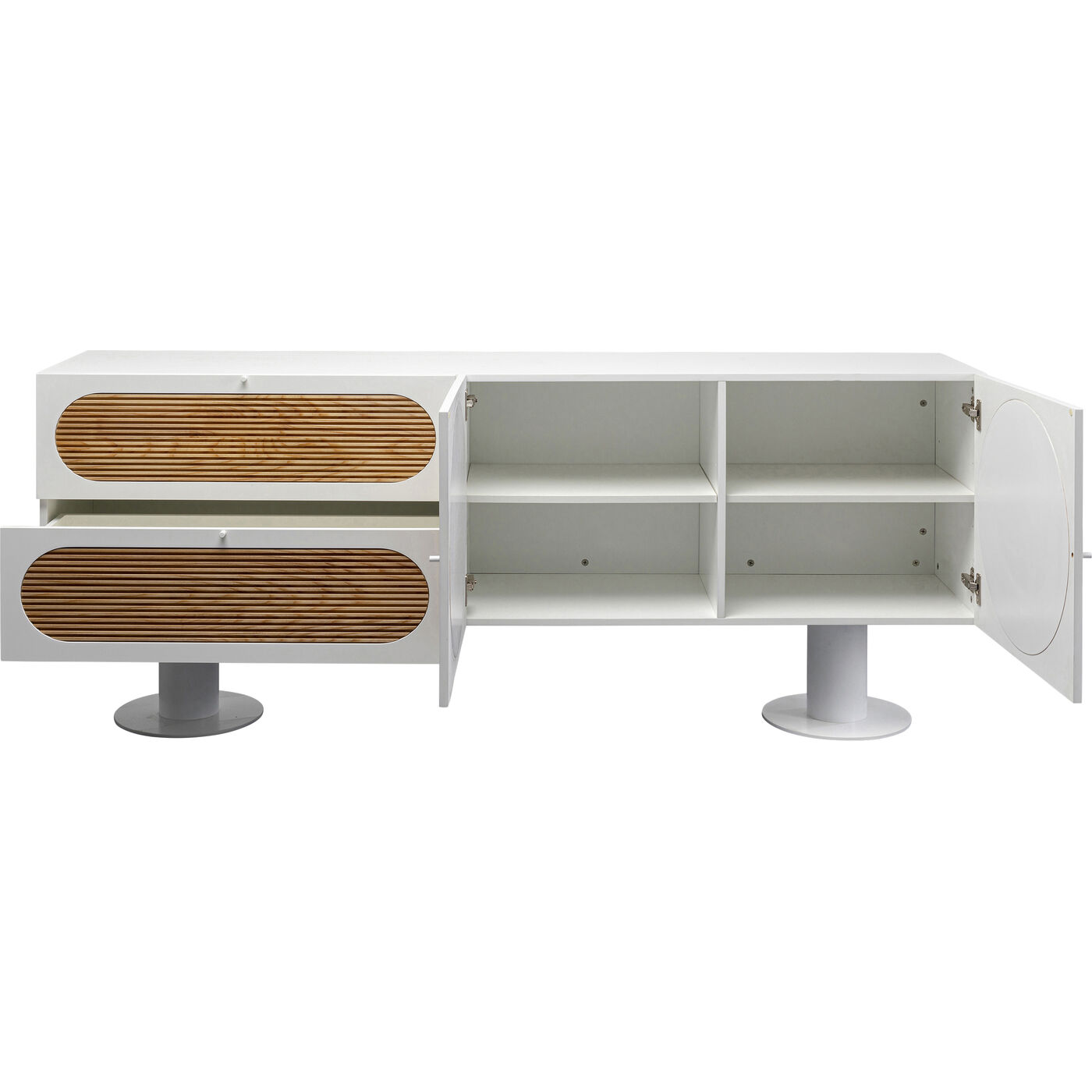 Комод широкий Atomic White 183x76 см