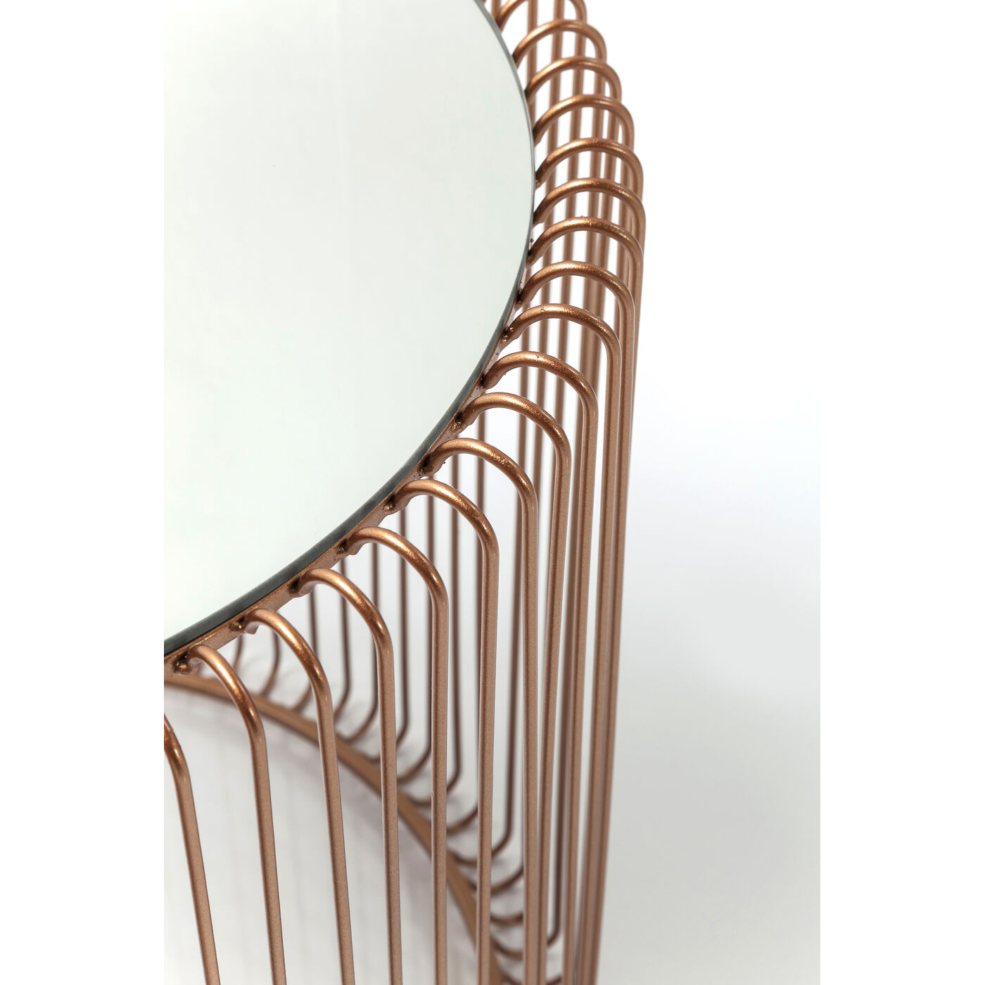 Стол приставной Wire Copper Ø44 см (2 шт)