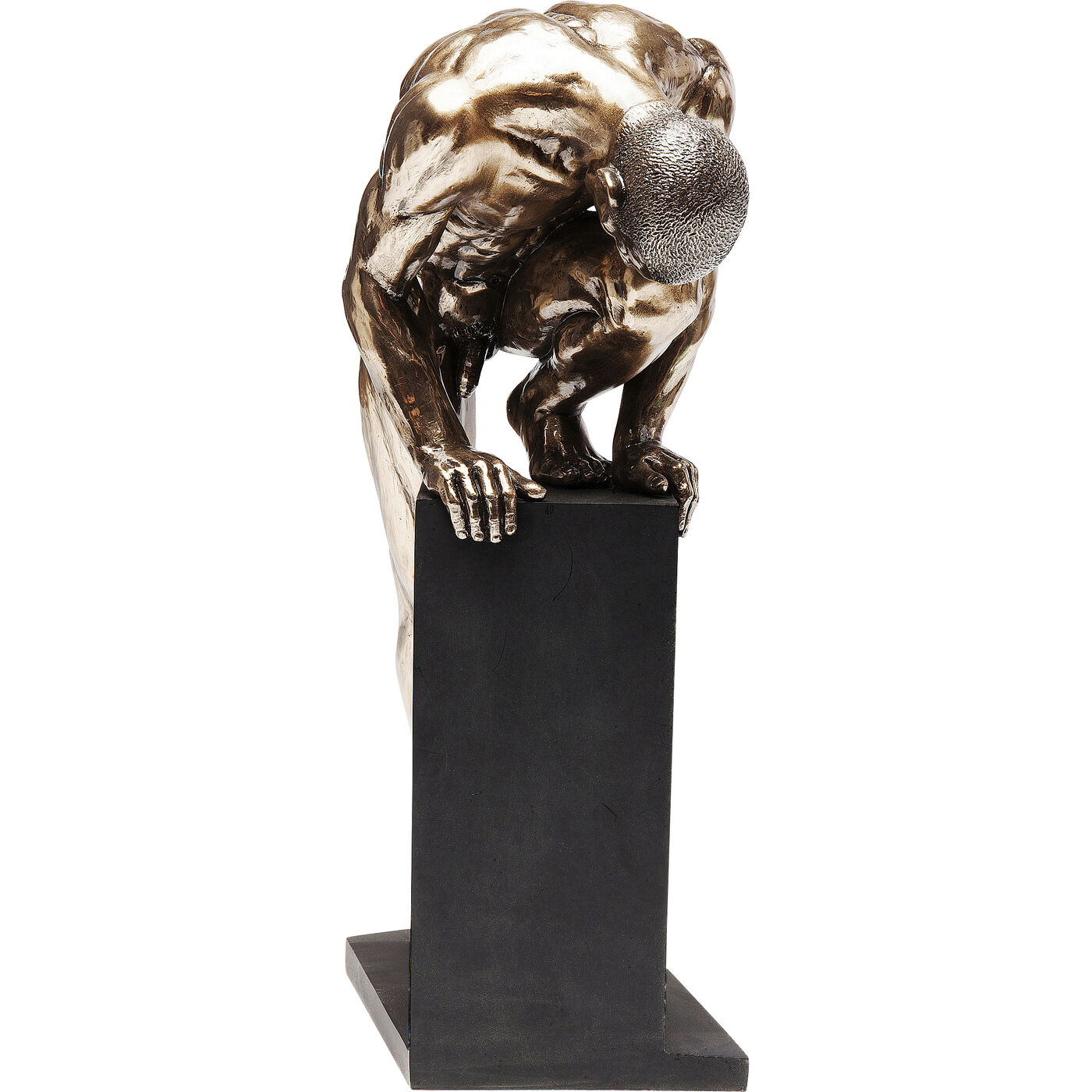 Фигура декоративная Nude Man Stand Bronze 35 см